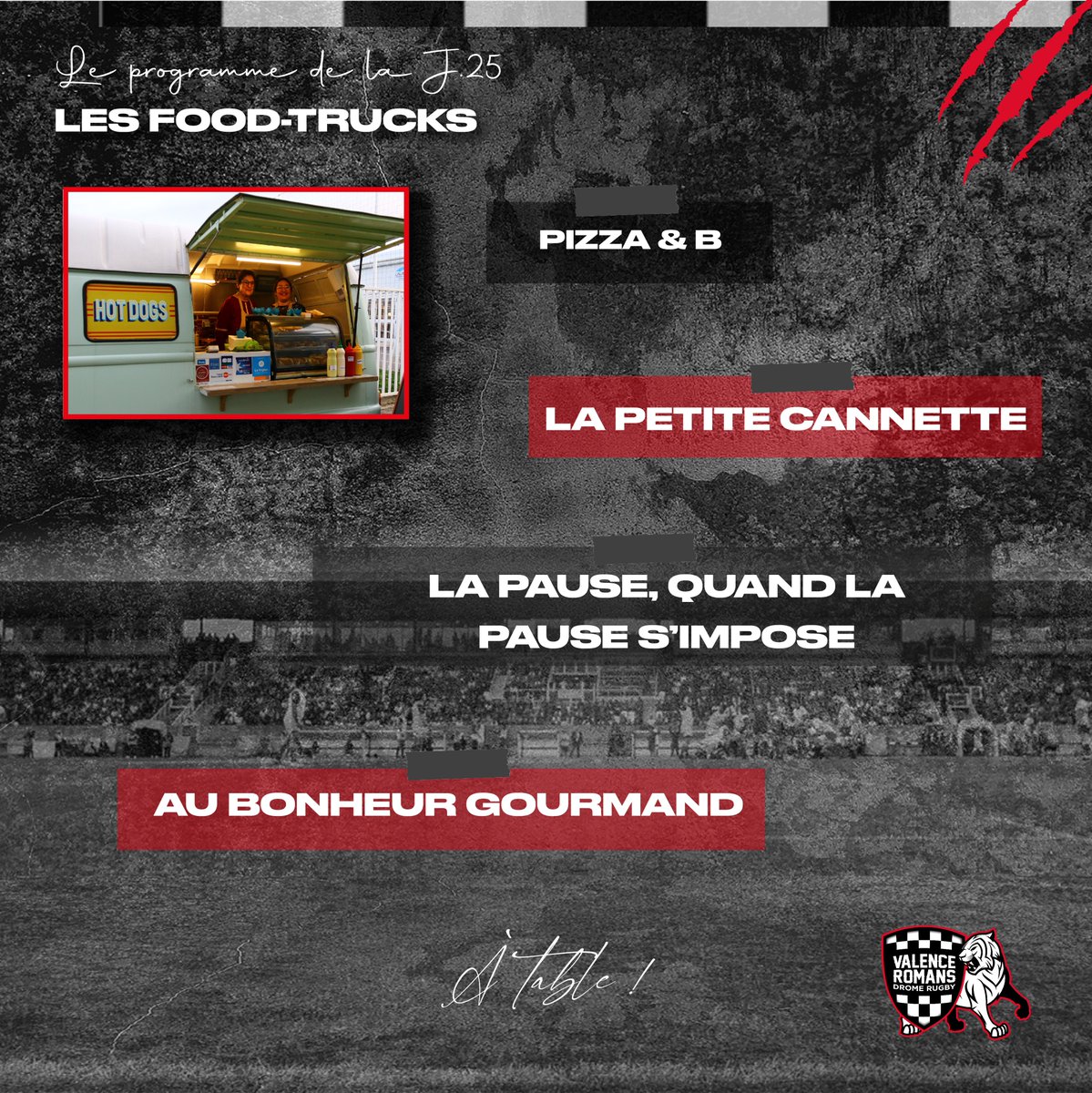 VRDRrugby's tweet photo. 𝐉.𝟐𝟓 I 𝐋𝐄 𝐏𝐑𝐎𝐆𝐑𝐀𝐌𝐌𝐄 𝐃𝐔 𝐌𝐀𝐓𝐂𝐇 🔥
🤝Retrouvez 𝐥𝐞 𝐩𝐫𝐨𝐠𝐫𝐚𝐦𝐦𝐞 𝐝𝐞 𝐥𝐚 𝐉.𝟐𝟓 𝐚̀ 𝐏𝐨𝐦𝐩𝐢𝐝𝐨𝐮 !
N'oubliez pas : 𝗘𝗡𝗧𝗥𝗘́𝗘 𝗚𝗥𝗔𝗧𝗨𝗜𝗧𝗘 𝗔𝗩𝗔𝗡𝗧 𝟭𝟮𝗛𝟬𝟬 !
#ALLEZDAMIERS #VRDRUSBPA https://t.co/PJoYrqH0X5