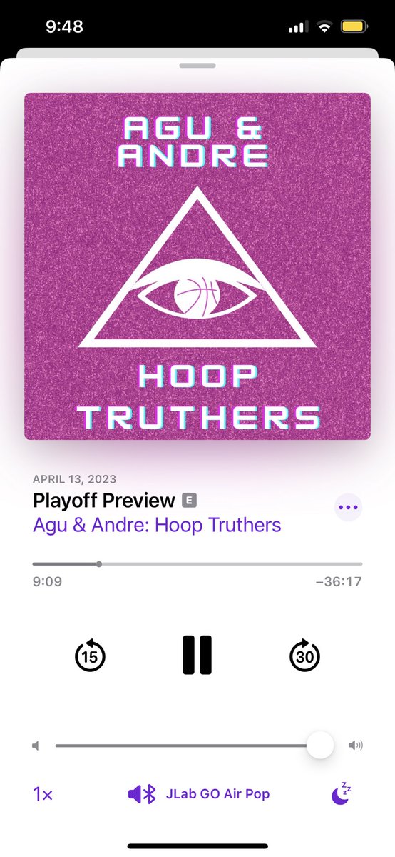 NickAndreATR's tweet photo. Guess what? The Hoop Truth is back for the Playoffs! New episode available now @HoopTrutherPod https://t.co/bMF7Q5MHZJ