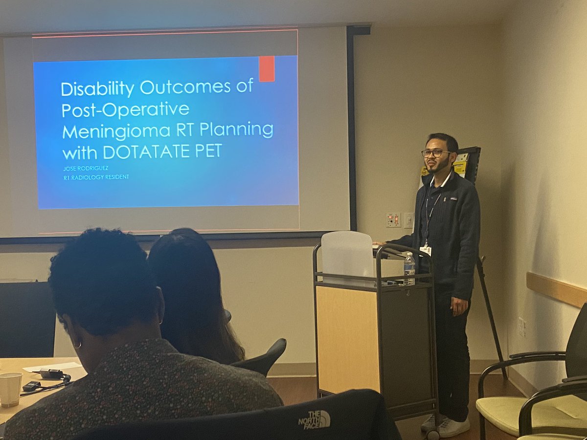 PennRadRes's tweet photo. Our R1s giving their #research pitches on the last day of #HTBAR2023 @PennMedicine @PennRadiology https://t.co/HnRT9cEdgJ