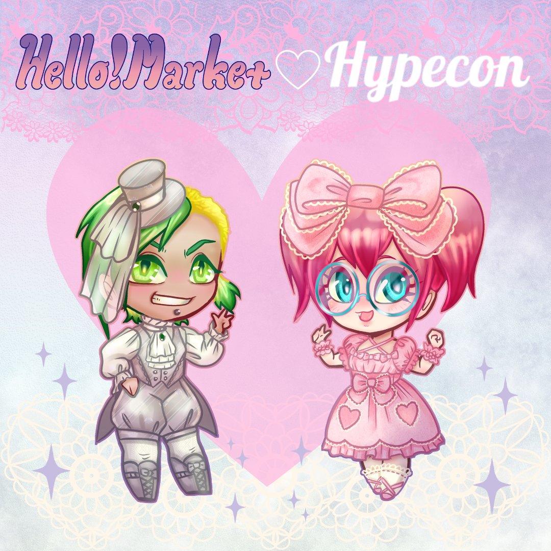 Hypecon_FI's tweet photo. Hypecon ja Hellocon ylpeänä esittää: Hello!Market♡Hypecon!

Kyseessä on siis lolita- ja j-muotiaiheinen kirpputori, joka pidetään Hyvinkääsalissa sunnuntaina 11.6.2023 klo 12.00-17.00.
Lisätietoa tapahtumasta löytyy Helloconin nettisivuilta: https://t.co/QTi4DcigB0 https://t.co/wOg9kdllJh