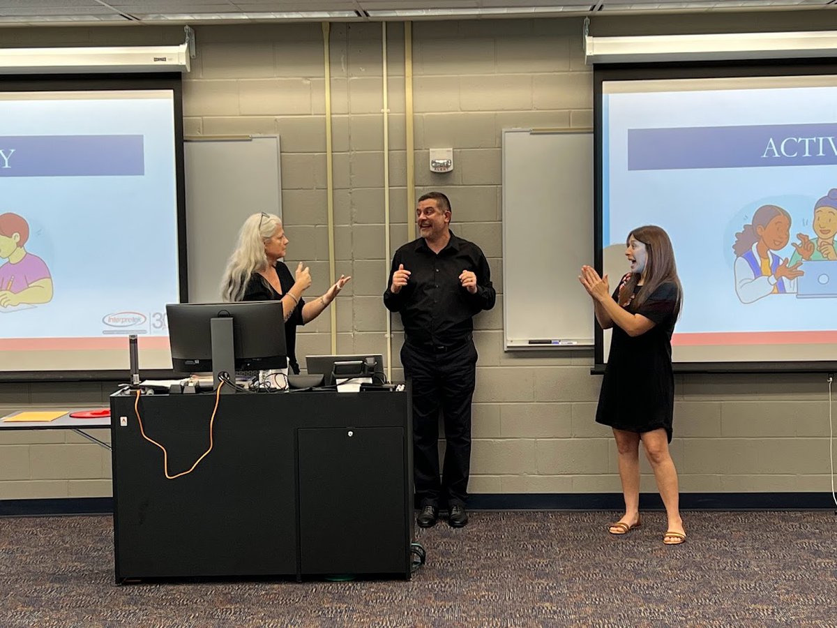 Interpretek's tweet photo. Thank you to everyone who joined us for our Jacksonville Meet & Greet and Ethical Decision-Making Workshop! We hope you had as much fun as we did!
#Interpretek #ASL #Interpreters https://t.co/XdxmCxxnz5