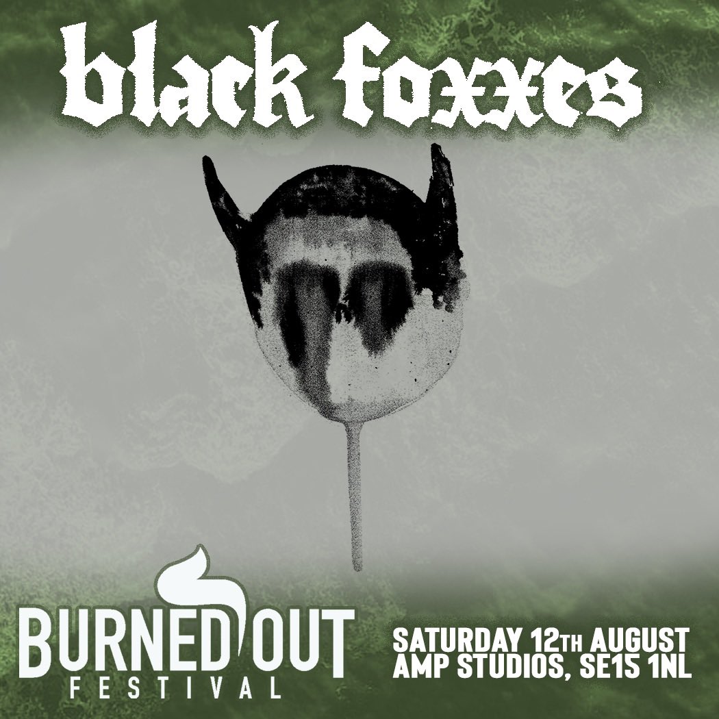 blackfoxxes's tweet photo. If you want to see us in London, you can! We are headlining @BurnedOutFest - thanks for supporting the Kickstarter gang 🫡 https://t.co/NkFq13yCjb