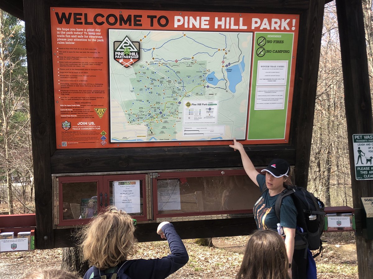Map skills and land formations @NWPPLC #PineHillPark