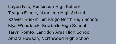 ICYMI: 2023-2024 NDHSAA/Farmers Union Insurance Distinguished Student Award Finalists Named | NDHSAA NOW STORY: ndhsaanow.com/news/1514/ndhs… #NDHSAA #NDpreps @NDFUI