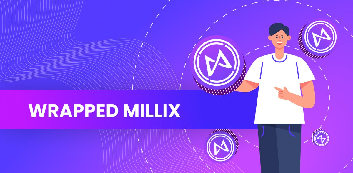 WMLX is an ERC-20 token for use on the ethereum blockchain. WMLX can be ‘unwrapped’ to redeem MLX on the millix network.

◾liquidity pools and #smartcontracts for swapping between WMLX and USDC enabled on uniswap.
◾metamask functionality added inside the tangled browser.