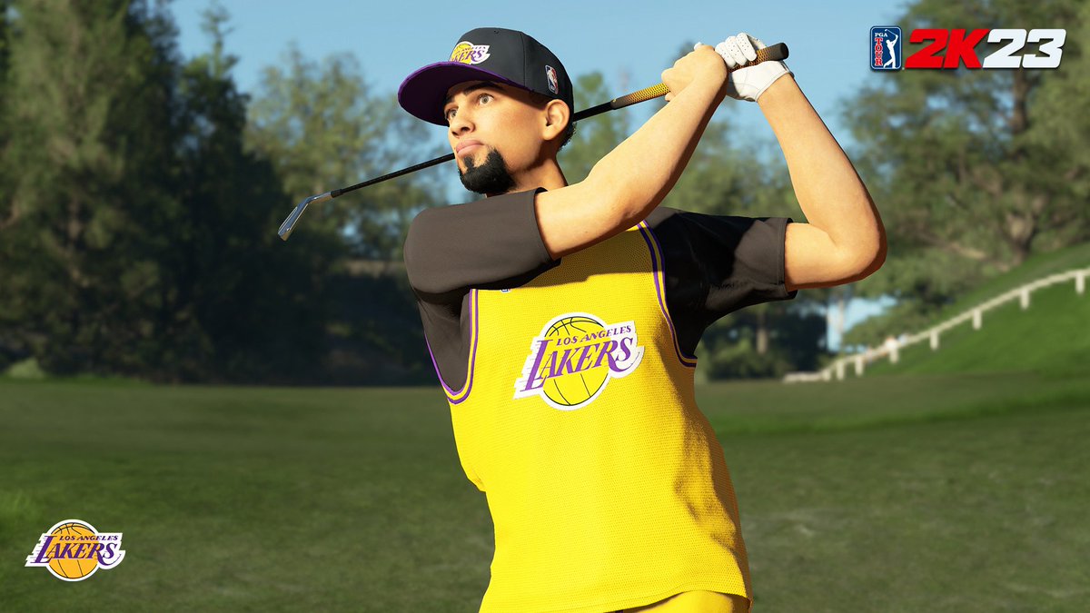 Get playoff ready on the fairways 🏀 ⛳ 

The <a href="/NBA/">NBA</a>’s Pacific Division’s apparel is available in the #PGATOUR2K23 Pro Shop right now, for a limited time only 🔥 

Stay tuned for more teams in coming weeks!

#LakeShow <a href="/Lakers/">Los Angeles Lakers</a>