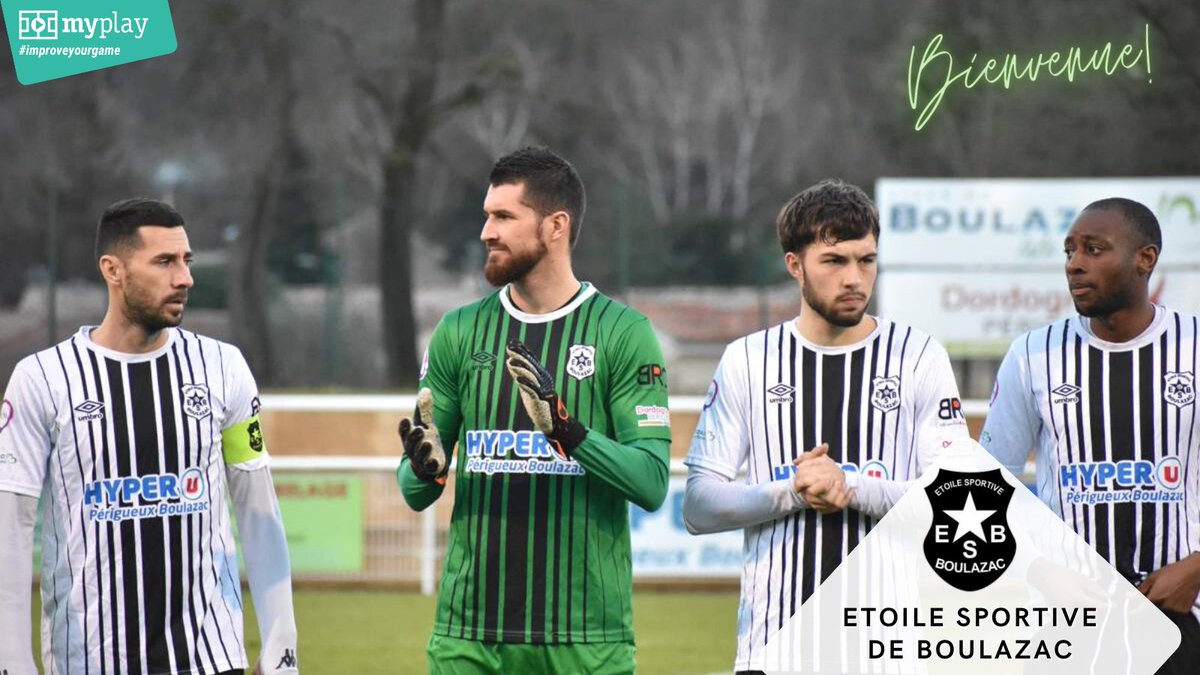 Nous accueillons aujourd'hui l' <a href="/BoulazacEs/">ES BOULAZAC</a>, un club de #football amateur évoluant au plus haut niveau régional.
Inscrivez-vous #gratuitement pour regarder leurs matchs #live grâce à notre caméra automatique :
ott.myplay.com/fr/es-boulazac/

#R1 #improveyourgame
<a href="/LigueFootballNA/">Ligue de Football Nouvelle-Aquitaine ⭐️⭐️</a>