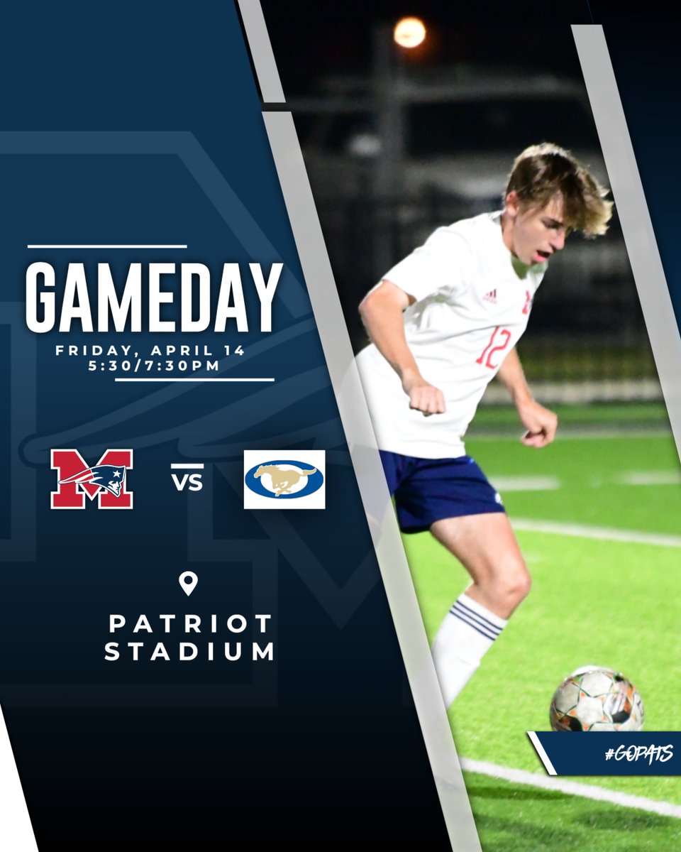 GAMEDAY! Tonight, both Girls and Boys Soccer Teams take on Oolagah in a District matchup. Girls play at 5:30 and Boys are at 7:30. Come out to Patriot Stadium to catch some great soccer! #Gopats