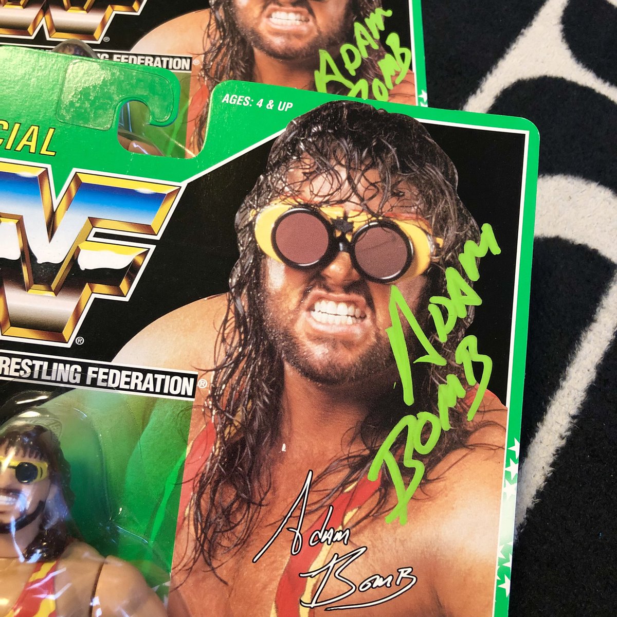 kazgearmania's tweet photo. #FigureFriday
WWF Hasbro series 11 signed @RealBryanClark💣 Thanks for your help @ColossusNick 🇬🇧🙏🏻#BryanClark #AdamBomb #WWF #WWFHasbro @WWE @Hasbro https://t.co/fCJnahgK7c