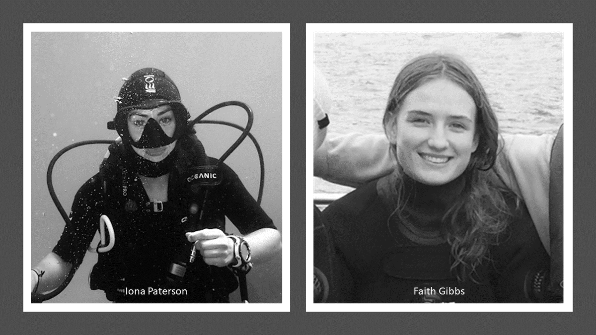 TritoniaDiving's tweet photo. Two new additions to the team!
@Ionapaterson89 is undertaking a #graduateplacement having previously completed a #MSc in #Aquaculture, #Environment & #Society in 2022.
Faith Gibbs is the newest member of Tritoniaβs Southern Diving Group, supporting @thembauk's diving in #Plymouth https://t.co/m2sadjgCkd