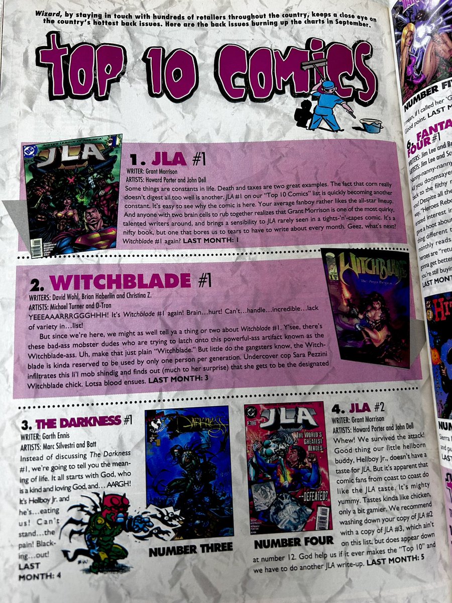 ILikeWhatIBuy's tweet image. It’s #WizardMagazine Friday 🧙🪄
Some lovely #AlexRoss cover art 🖼️ 
@Faustuszero @gareb @Marvelman76 @FrankiePaul64 @ksfphd @RobWorst @RCode44 @rollafett @CBCCPodcast @eric_flathers @BoujeeDaddy @MonarchDafey @Apollokid3000 
#ComicBooks  📚📙📖