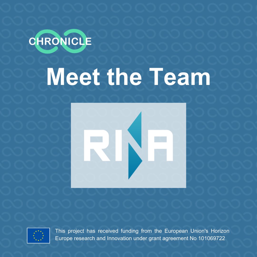 Chronicle Project (@chronicleheu) on Twitter photo 💡Meet the #CHRONICLE team!!
<a href="/RINA1861/">RINA1861</a>  provides a wide range of services across the Energy, Marine, Certification, Infrastructure & Mobility and Industry sectors. 
#RINA is the Business Innovation Manager of #CHRONICLE and WP6 leader 
💻rina.org/en
#EUproject 💡Meet the #CHRONICLE team!!
<a href="/RINA1861/">RINA1861</a>  provides a wide range of services across the Energy, Marine, Certification, Infrastructure & Mobility and Industry sectors. 
#RINA is the Business Innovation Manager of #CHRONICLE and WP6 leader 
💻rina.org/en
#EUproject
