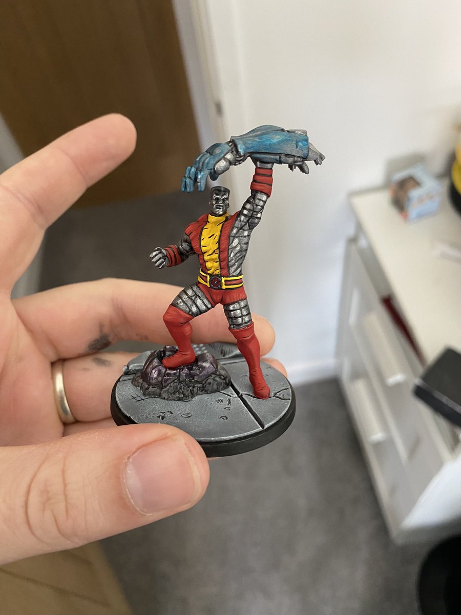 SutherlandHD's tweet photo. @brushwizard Colossus. First one in a while. Not perfect but happy with the result https://t.co/dbSVvfLzru