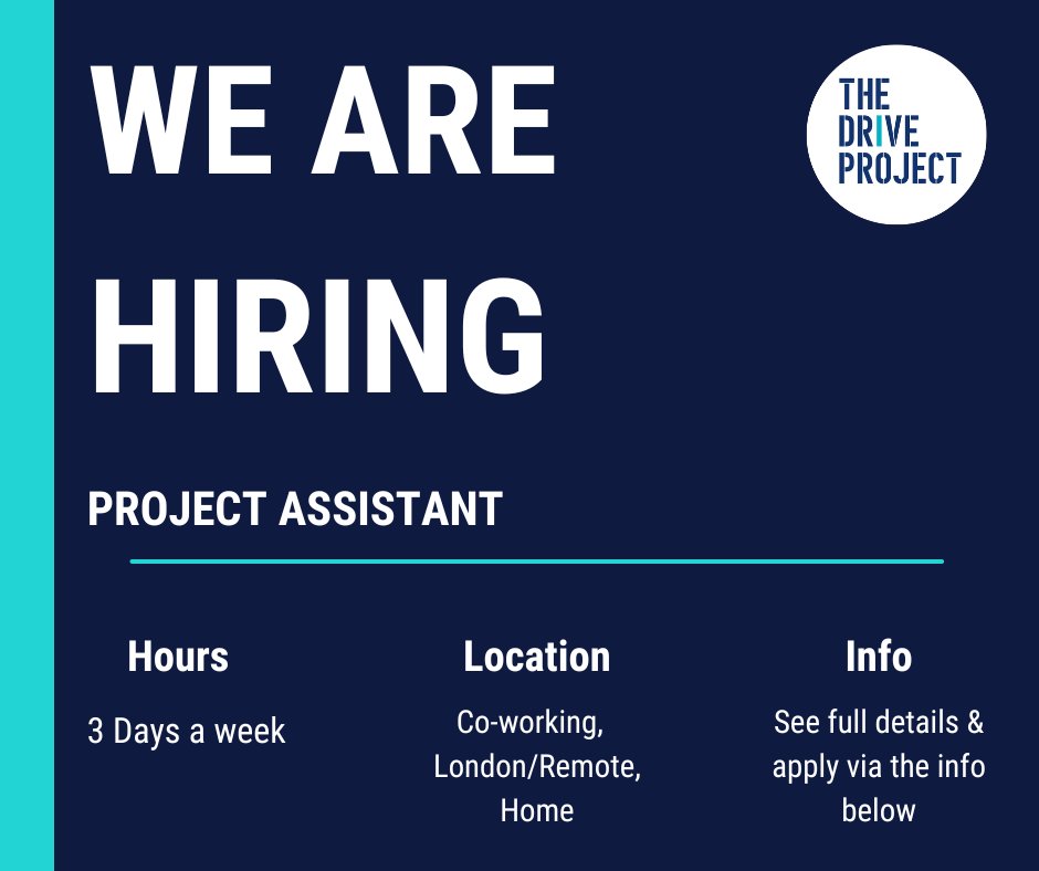 thedriveproj's tweet image. We are hiring for a role within one of our projects. 
Visit our Facebook page for more information.