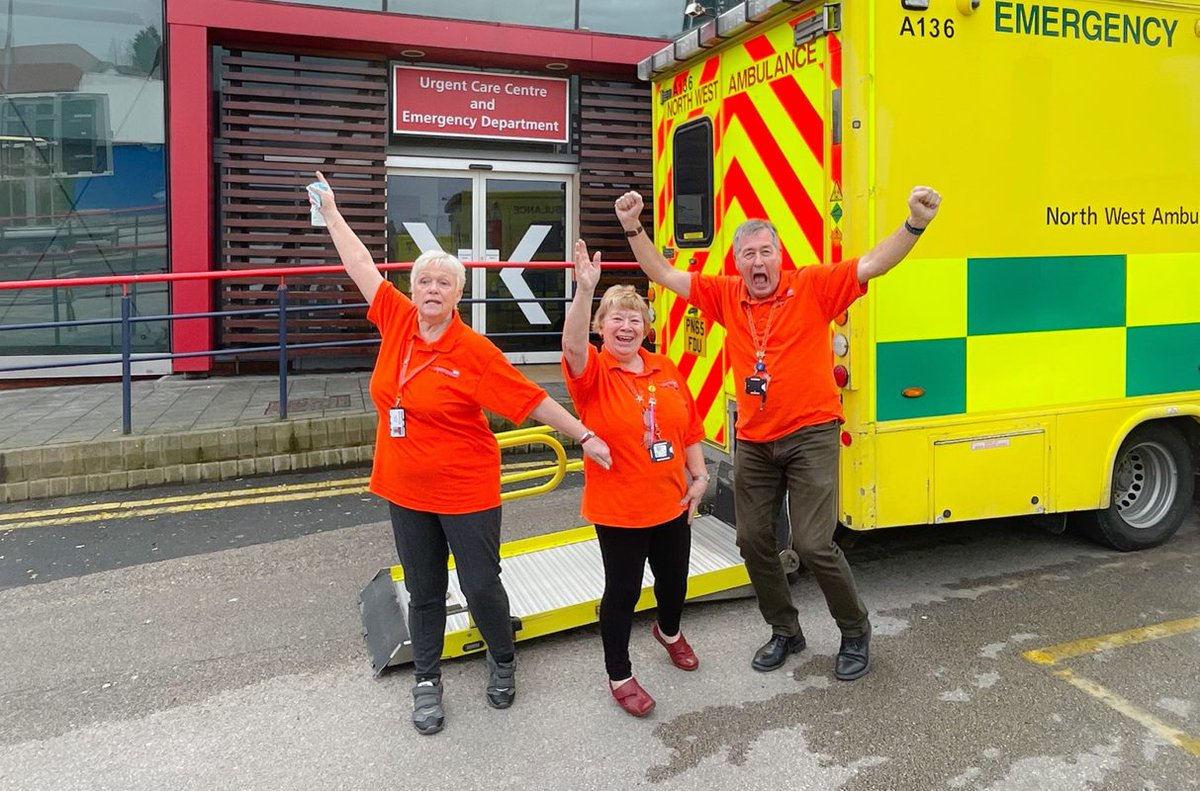 We are searching for volunteers to support the Trust's challenging Emergency Department environment.

The ED Volunteers were rightly recognised as the Trust's Volunteers of the Year last year, but we need new recruits.

Find out more here: orlo.uk/grlsa

💜🙌👏
