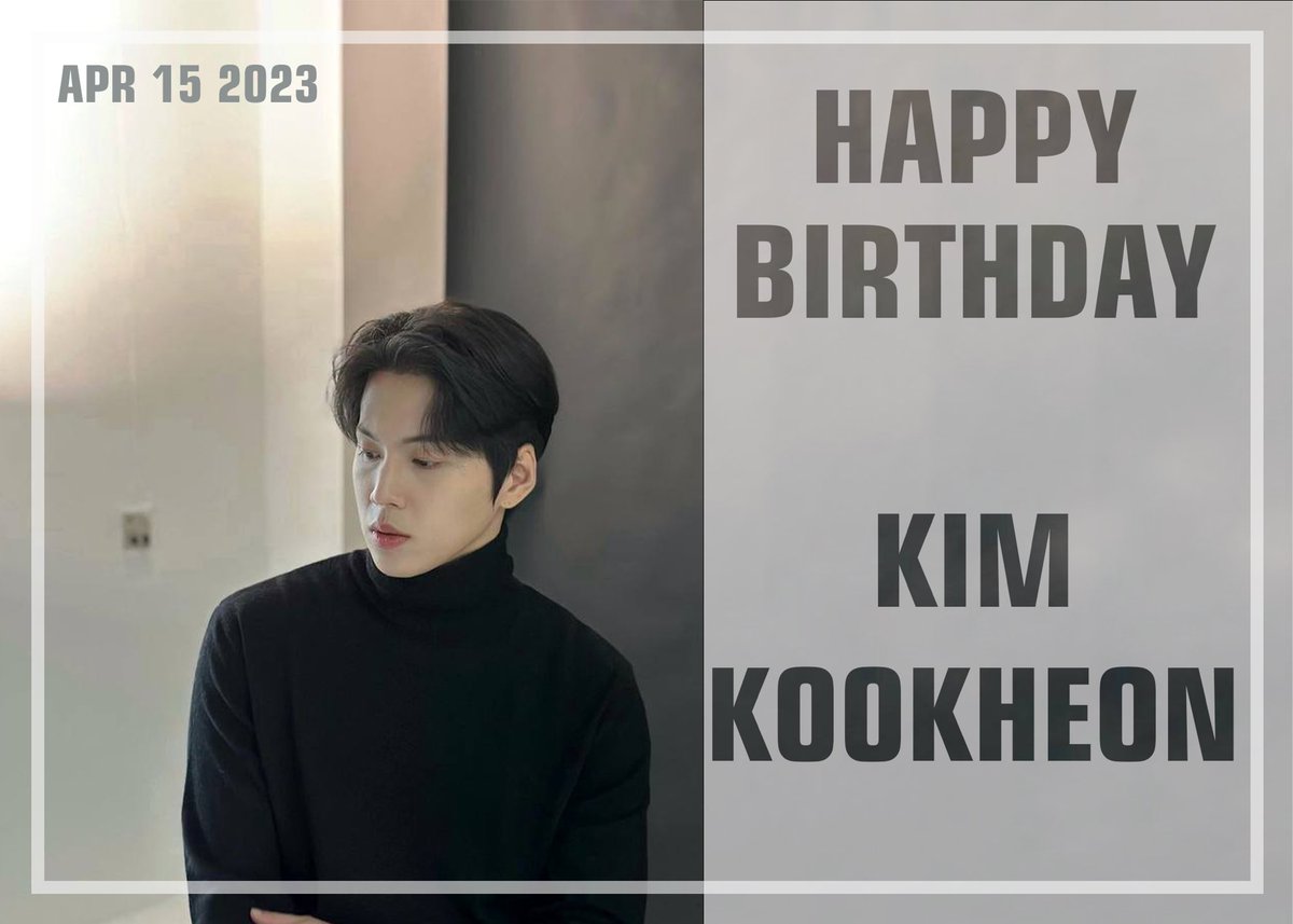 Happy birthday to my Kukon_2 🐰🐰

#Kimkookheon #Kookheon #김국헌 #국헌
