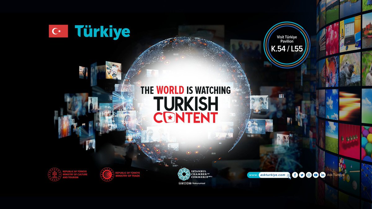 BibliyofilTV's tweet photo. Cannes, Fransa’da MIPCOM Dizi Film İçerik Fuarındayız. @TCKulturTurizm ve @itokurumsal ın büyük katkılarıyla… 17/19 Nisan Cannes #TurkishContent https://t.co/TgKtjCKorN
