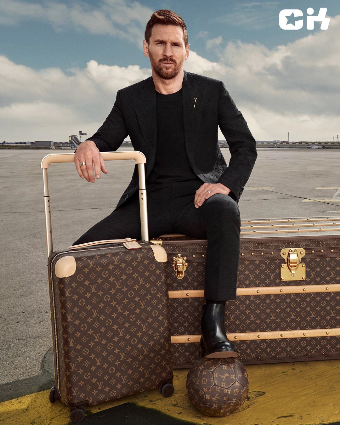 Lionel Messi se spojil s Louis Vuitton. Propaguje kufry a cestování -  CzechCrunch