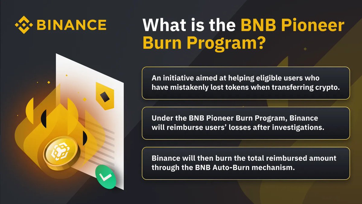 Binance tweet media