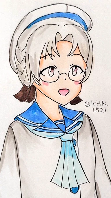 #無言で眼鏡娘をあげる見た人もやる 