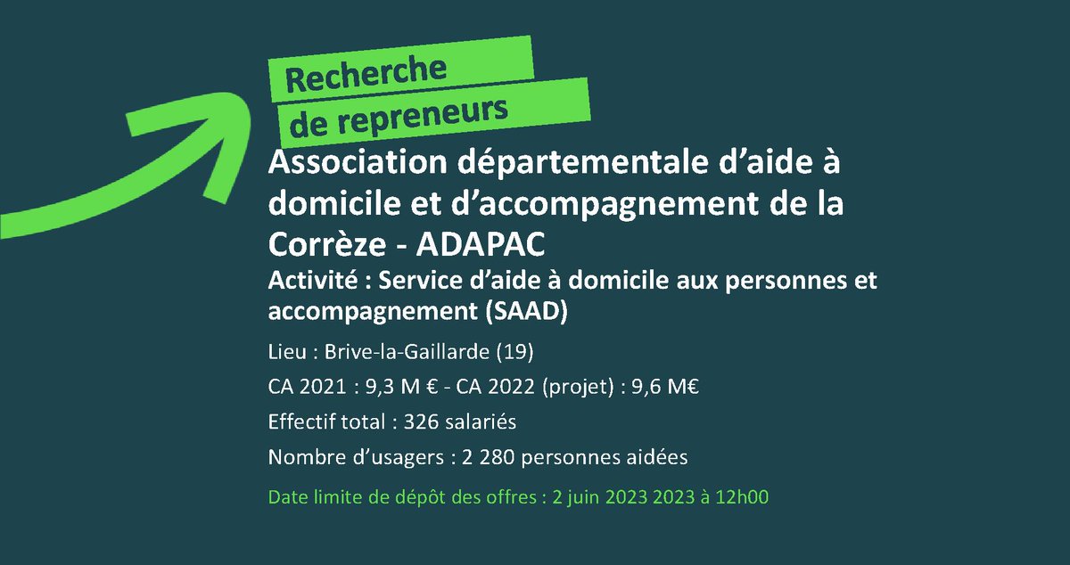 Recherche repreneurs, cliquer sur le lien pour voir détails de l'annonce  : fhbx.eu/wp-content/upl…