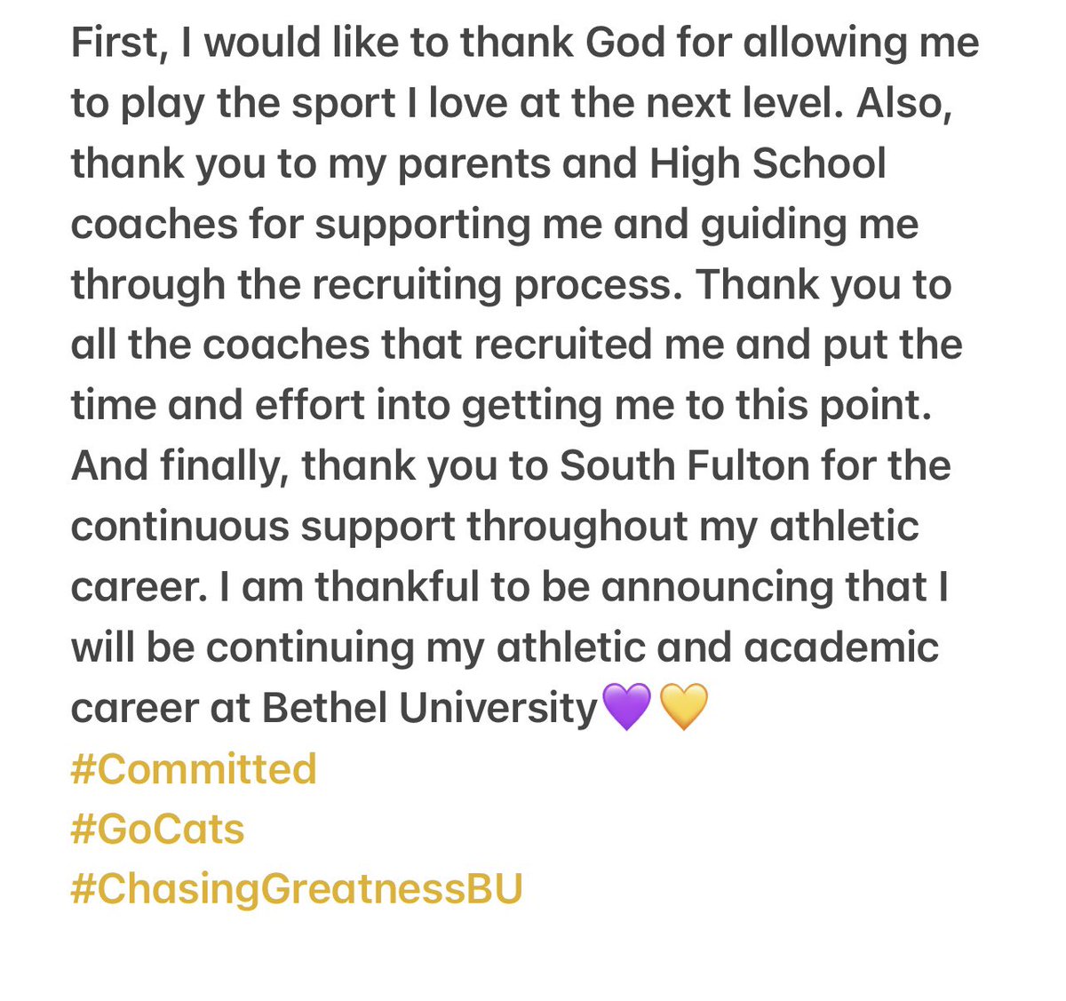 Committed‼️ <a href="/CoachKLBs/">Dustin Kincaid</a> <a href="/BIGshadowMIKE/">Coach Mike Jasper</a> <a href="/BU_FootballTN/">Bethel University Football (TN)</a>