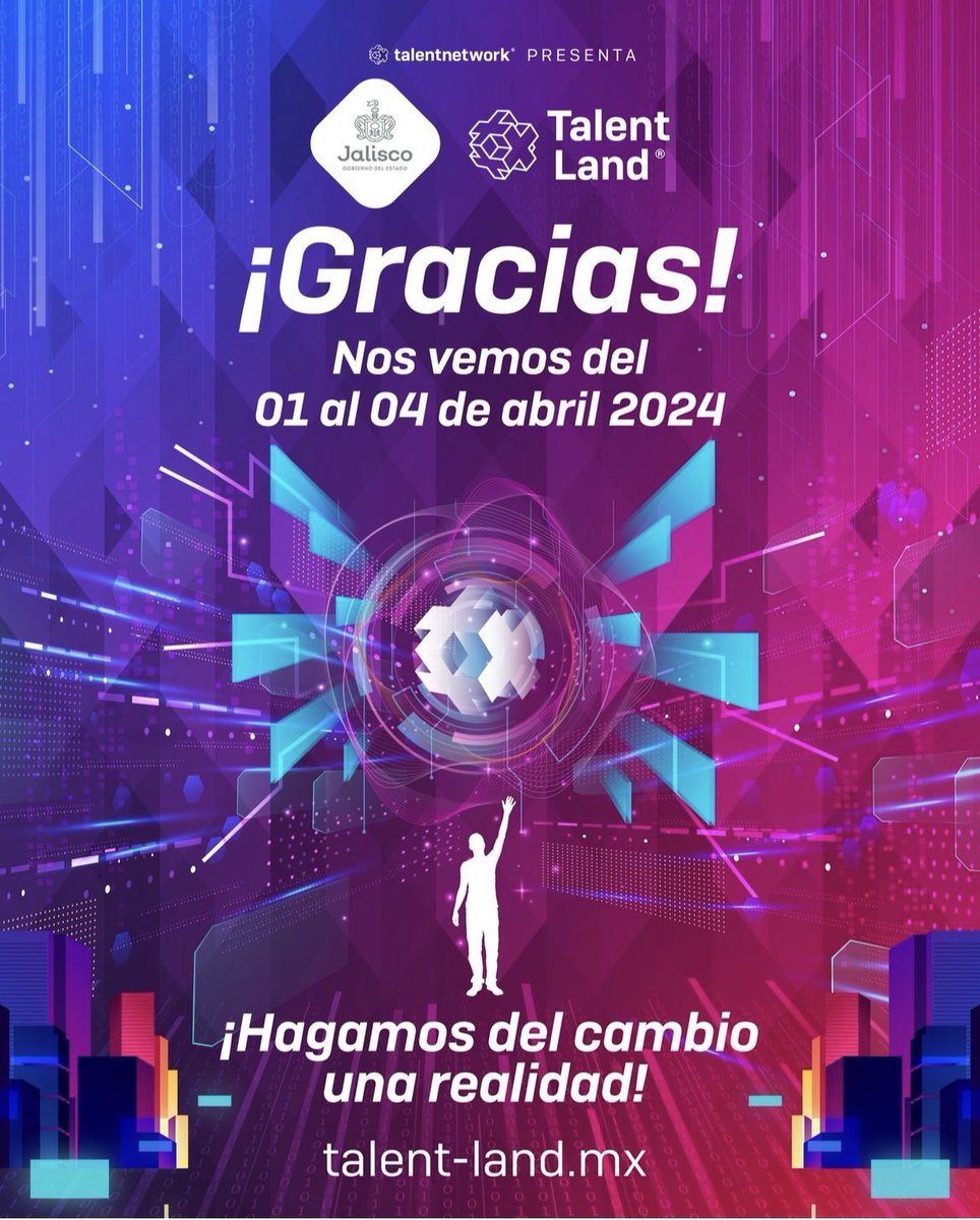 #TalentLand 2023 fue una experiencia inolvidable, con un cierre apoteósico que contó con la ponencia del robot Sophia. Sin duda, nos demuestra que éste es sólo el cimiento de una comunidad de más de 40 mil asistentes, quienes pueden alistarse para #JaliscoTalentLand2024