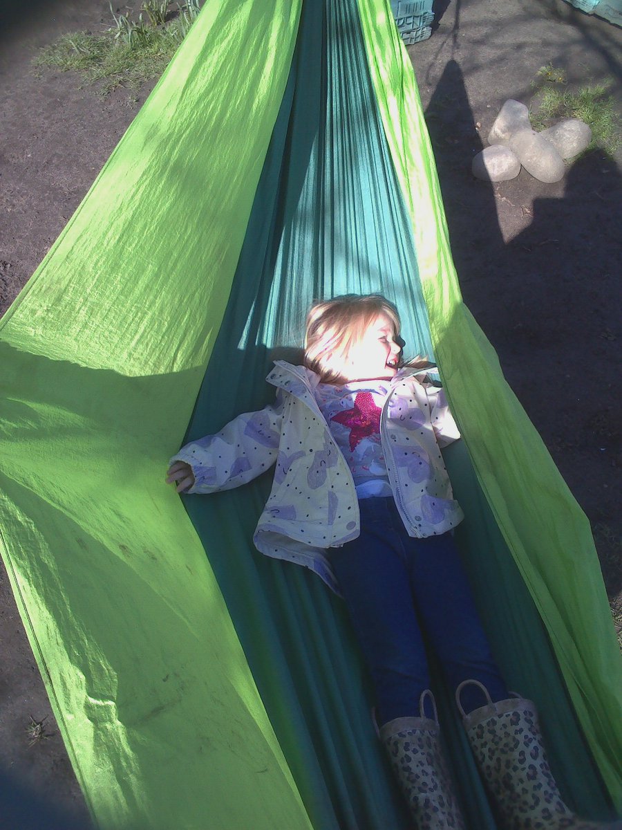 🌈🌞 Opportunities to use our bodies to work  and then a chance to relax! #healthandwellbeing #outdoorplay #workrestandplay