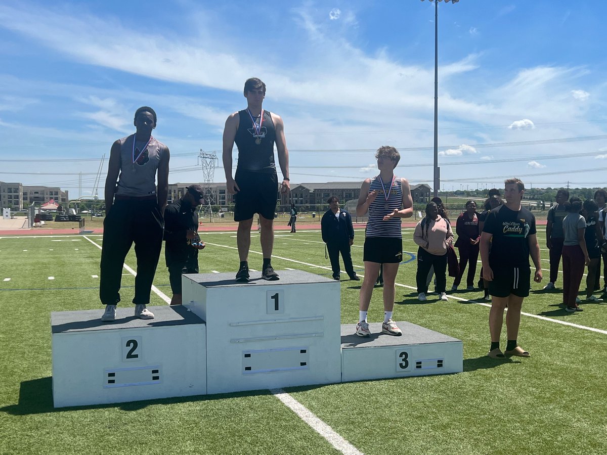 Congratulations to Wyatt Huey
4th Discus