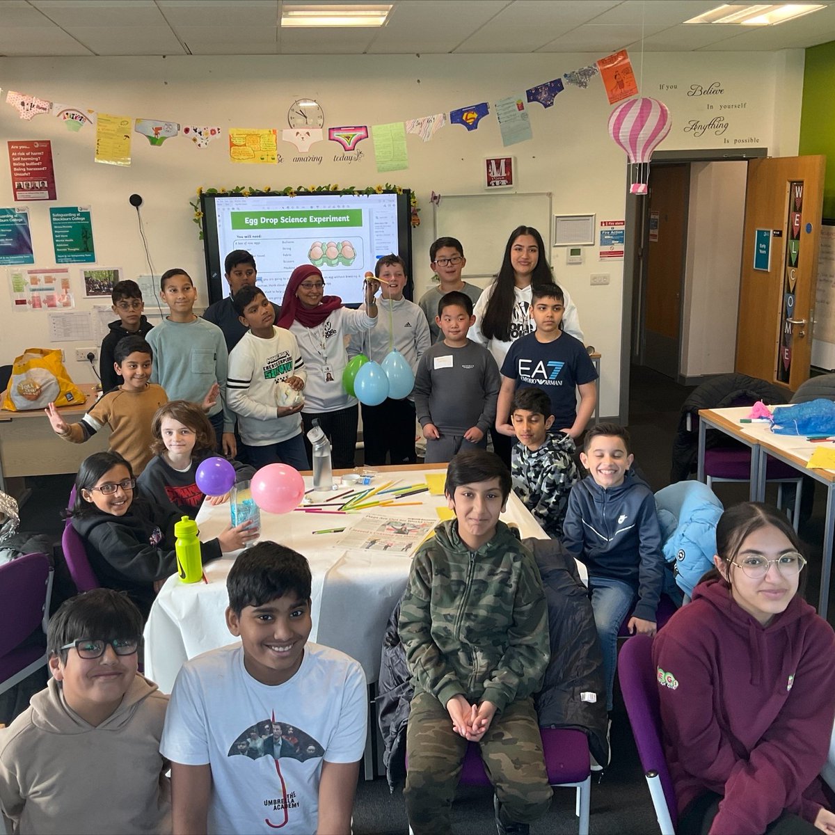 bbcollege's tweet photo. We were thrilled to host @onevoiceblackburn for their first 2023 HAF this Easter. The young people got involved with science themed activities, Easter-themed scavenger hunts, a sports day as well as a baking day. We loved hosting the One Voice team for this great week. #HAF2023 https://t.co/dpWfMzFDhq