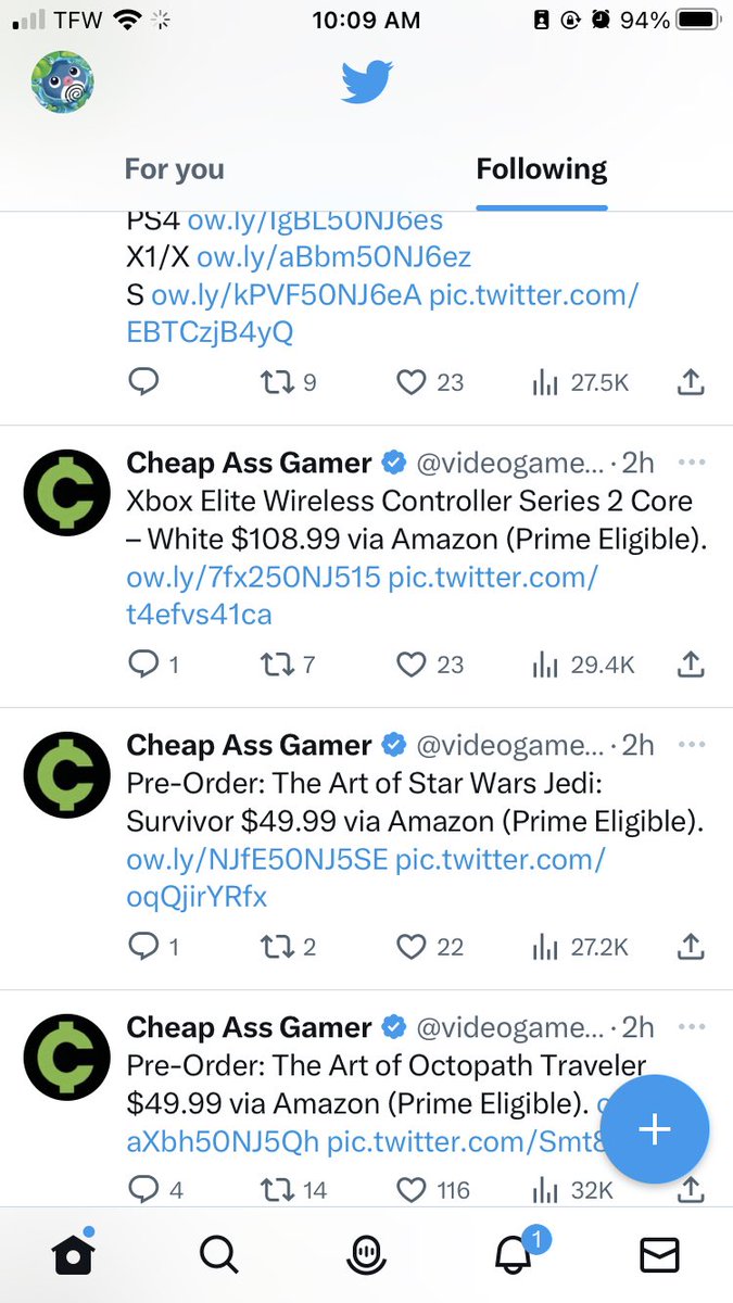 PoliSlix's tweet image. Twitter’s notifications tab is now broken. It shows I have a notification but this screen displays instead of anything it was trying to show me. Cool. #twitterdead