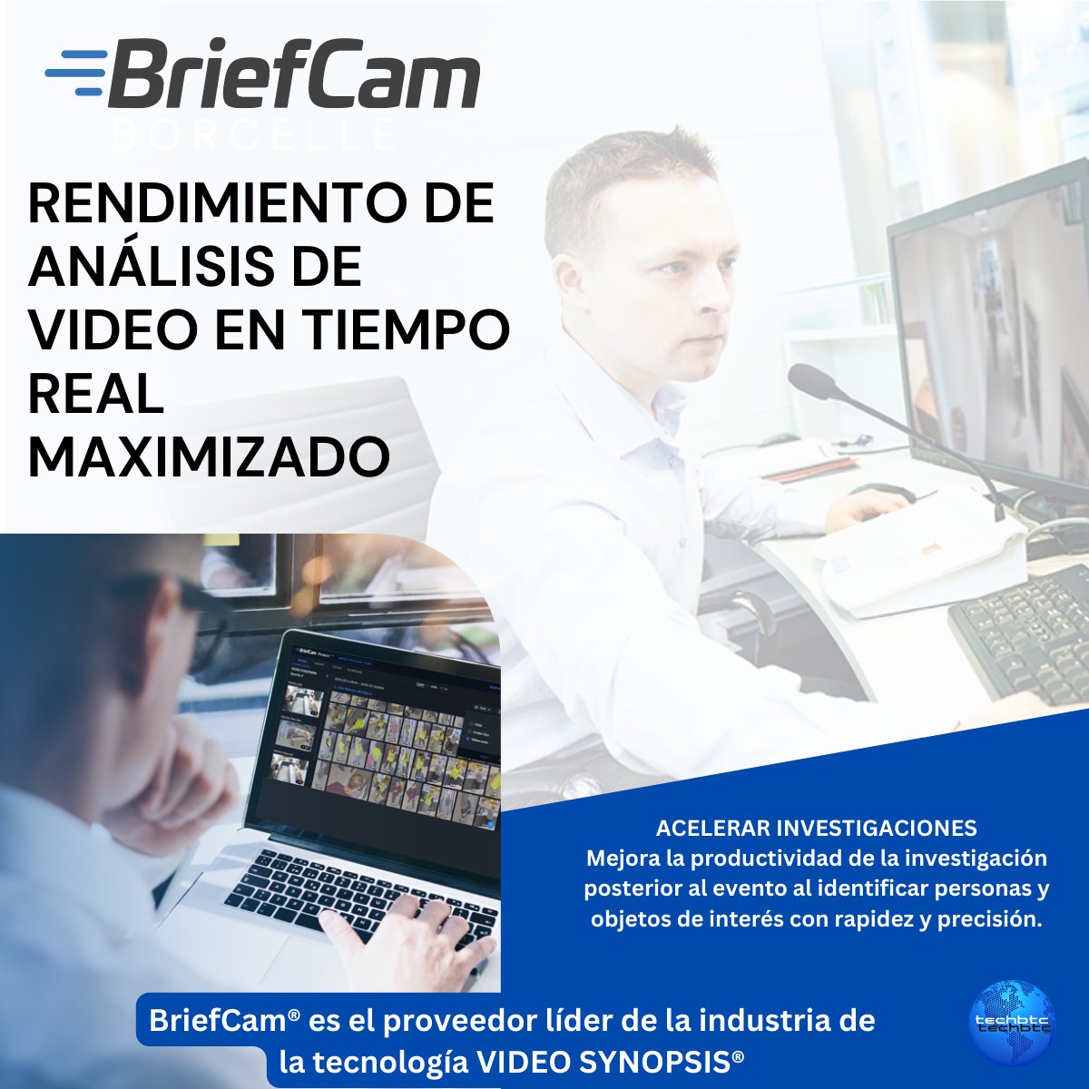 CgarciaTechbtc's tweet image. La plataforma completa  de análisis de contenido de video de BriefCam® genera un valor  exponencial de las inversiones en sistemas de vigilancia al hacer que el  video se pueda buscar, procesar y cuantificar. briefcam.com . #BriefCam  #techBTC