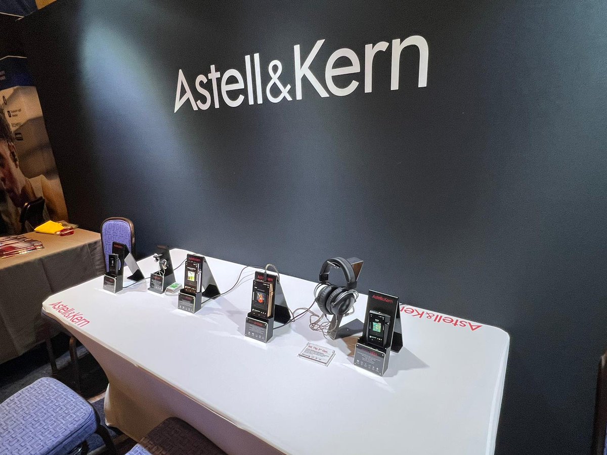 astell_kern's tweet photo. Ready for the first day of AXPONA 2023!  Stop by and see us in the Ear Gear Expo, booth 8200. https://t.co/jLFR9NQRpS