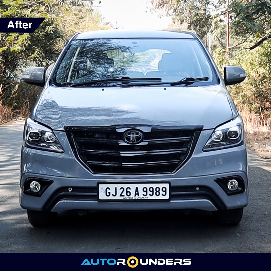 Autorounders's tweet photo. This Innova is perfect in elegance and sportiness with its bold design!π₯
Visit the link below for the full modification videoππ»
https://t.co/uiGPY6qlmv
#Autorounders #Innova #ToyotaInnova #NardoGrey #interiorcustomisation #mumbai #hyderabad #pune https://t.co/6nKhwnJxaS
