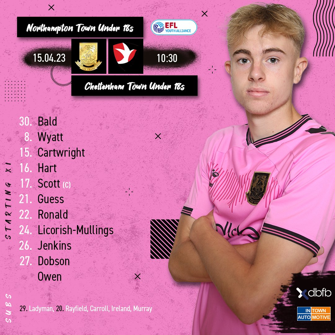 📋 The Under 18s squad to take on <a href="/CTFCYofficial/">CTFC Academy</a>.

#ProudToBe | #Together | #ShoeArmy 👞