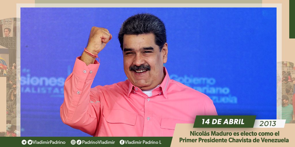 10 años de aquella decisión soberana de continuar el proceso revolucionario con <a href="/NicolasMaduro/">Nicolás Maduro</a>. Para la FANB es un honor acompañarle en este camino y, en palabras de Bolívar, “emplear nuestra espada para defender los sagrados decretos de la soberanía popular” ¡ADELANTE MI C/J!