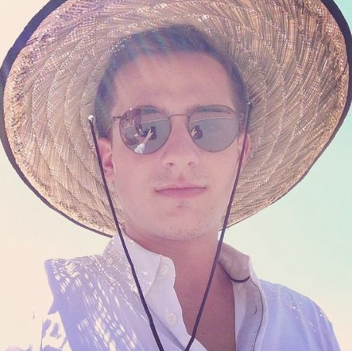 TracyPuth's tweet photo. Me pulling up in a sombrero  hat and sunglasses at Anisa's bday party even though I'm barely ever here lol #happybirthdayanisay https://t.co/cch3sG21hP