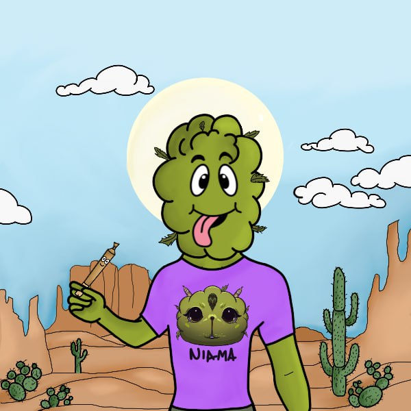 Collab auction with <a href="/Niama_world/">Niama World</a> is live! Check out the tweet below.

The winner will also get this nice 420Budhead. 

Good luck 🙏💚🫂

<a href="/RaresamaNFT/">Raresama - NFT Marketplace</a> #Raresama