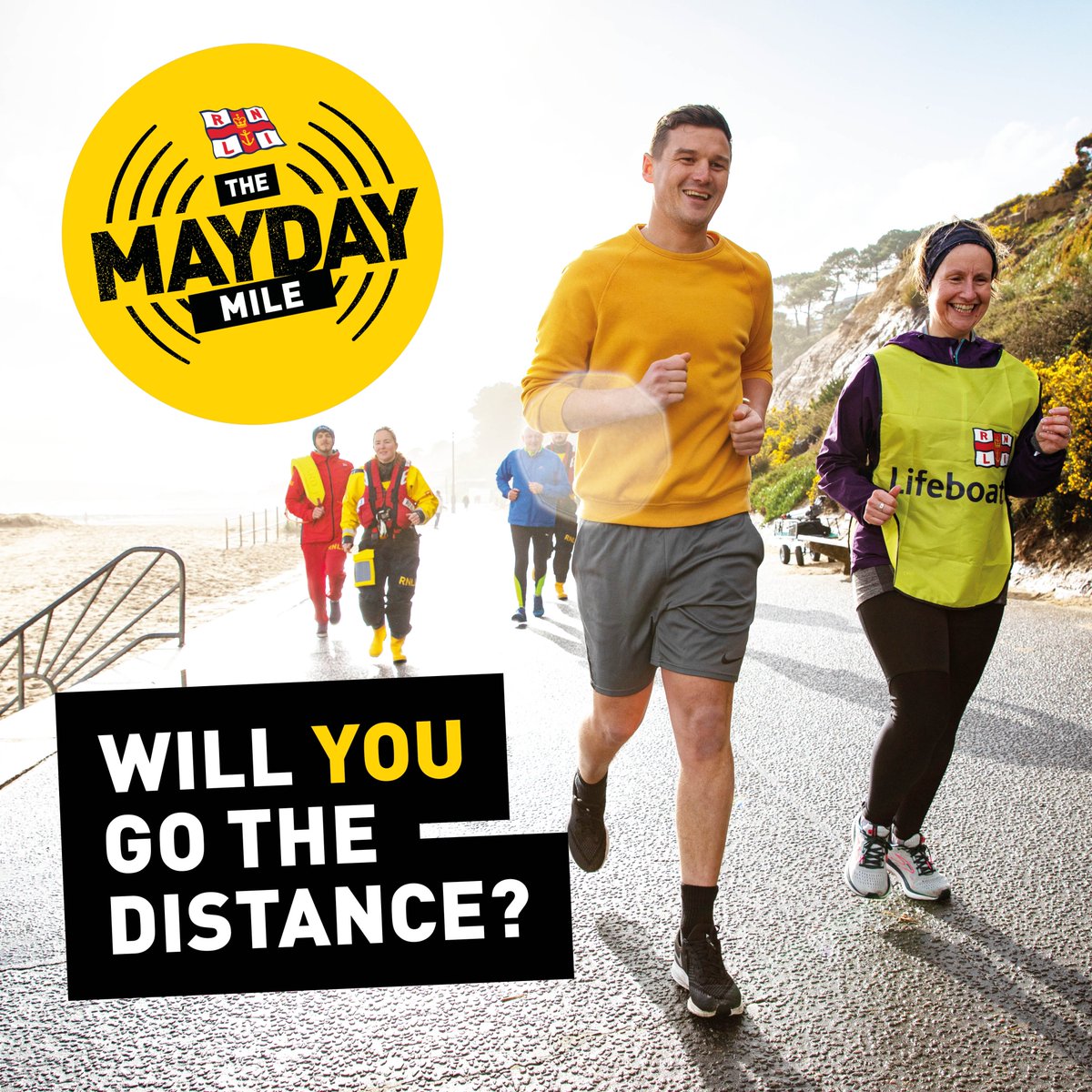 RNLI_Whitstable's tweet photo. Will you accept the Mayday Mile Challenge in aid for Whitstable RNLI? Walk, job or run a mile every day in May to help save lives at sea in the Whitstable area. And if you can't commit to a mile a day please donate to our justgiving page:  https://t.co/hnRNk8pGC2…Many thanks. https://t.co/n5ddrOu8Nt