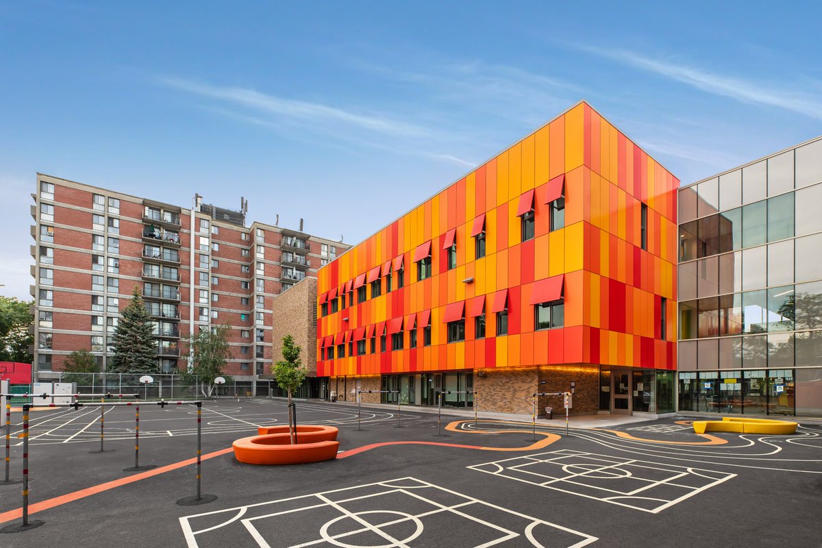Centre de services scolaire de Montréal (CSSDM) (@cssdemontreal) on Twitter photo Cet après-midi, inauguration à l’école Christ-Roi, dans le quartier #Ahuntsic. Ce projet d’agrandissement a permis de doubler la superficie de l’école.🥳 #Montreal Cet après-midi, inauguration à l’école Christ-Roi, dans le quartier #Ahuntsic. Ce projet d’agrandissement a permis de doubler la superficie de l’école.🥳 #Montreal