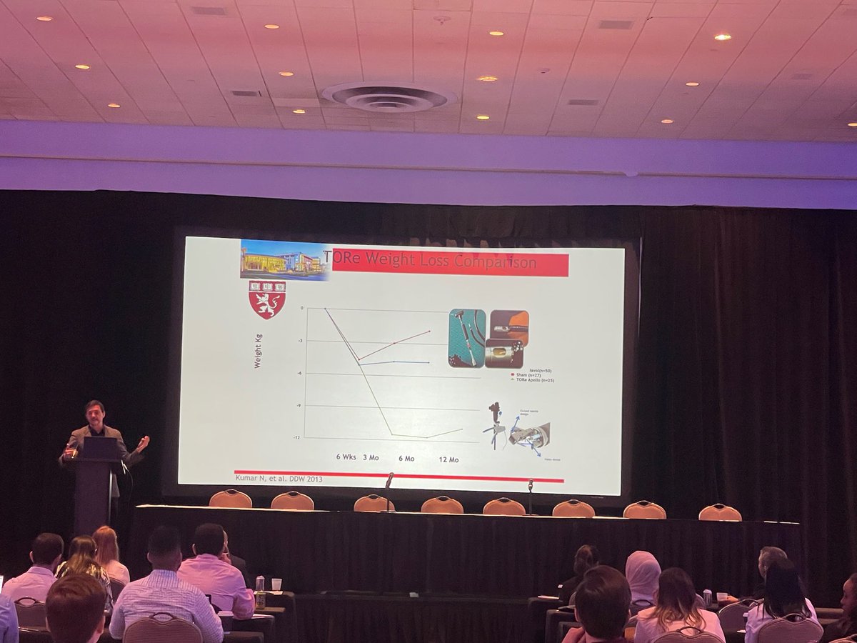 TORe for weight regain after RYGB
Level 1 evidence showing efficacy @brighamGI #FES2023 @endoscopycourse.com