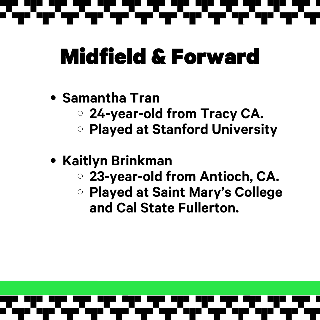 womeninsoccerus's tweet photo. The @oaklandsoulsc have made their first players' signings in club history. They’re ready for the 2023 @uslwleague 😈 #FortheW. https://t.co/Zjd1xtlVbT