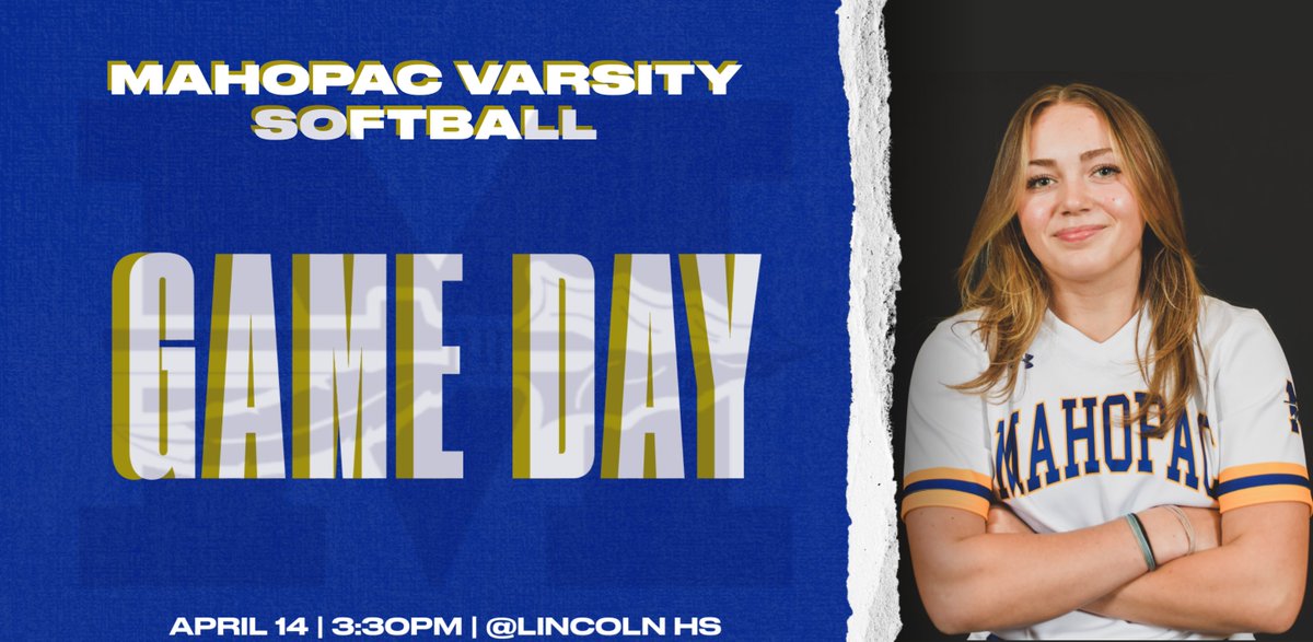 MahopacSoftball's tweet photo. Pac travels to Lincoln today for an early 3:30 start. Lets go Pac!!!!!!! https://t.co/bJBrCmMPM6