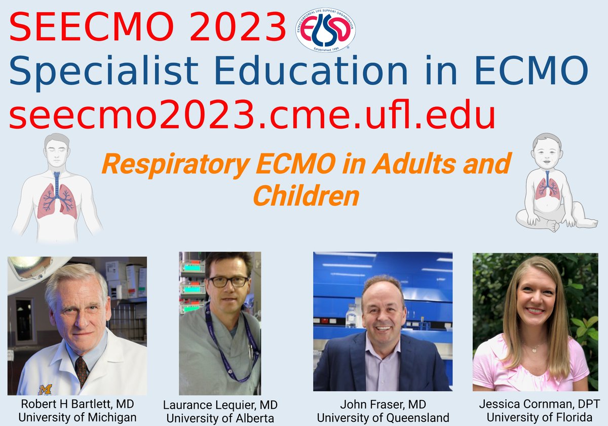 UF CME (@gatorcme) on Twitter photo SEECMO 2023 is approaching quickly! Join us to hear the Respiratory ECMO Experts! For more information, visit SEECMO2023.cme.ufl.edu. <a href="/DrGilesPeek/">Giles Peek</a> SEECMO 2023 is approaching quickly! Join us to hear the Respiratory ECMO Experts! For more information, visit SEECMO2023.cme.ufl.edu. <a href="/DrGilesPeek/">Giles Peek</a>