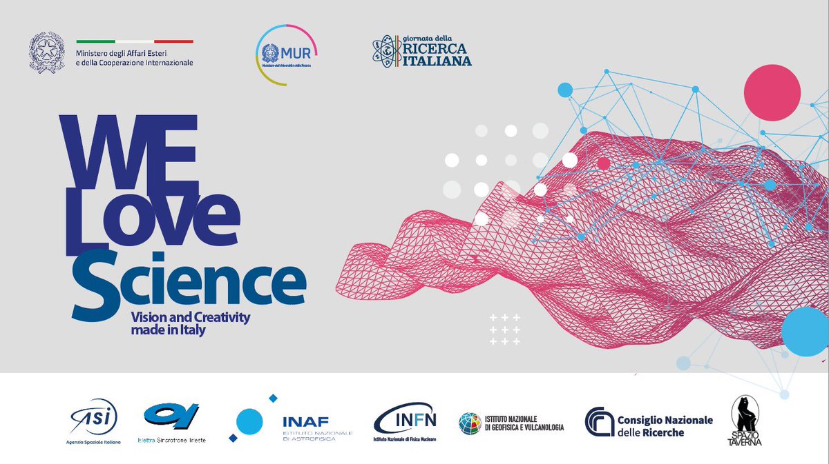 mur_gov_'s tweet photo. Giornata della Ricerca Italiana nel Mondo #GRIM2023 👩🏻‍🔬🧑🏼‍🔬
Tante le attività in programma! "We love Science": una serie di video clip realizzati all'interno di centri di #ricerca italiani.
Tutti i dettagli 📲 https://t.co/yfFTwzWXAD https://t.co/gHdh9J510D