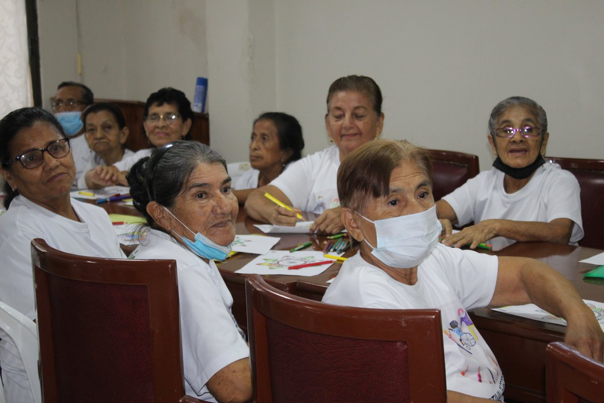 #Infórmate
#GADMunicipalconvenioMIES
#AlcaldeIngElvisEspinozaEspinoza
#AtenciónalAdultoMayor
Continúa la atención de la Unidad de Adultos Mayores Sueños Dorados convenio GAD. Municipal - MIES, en donde se desarrollan acciones para promover el envejecimiento activo y saludable.