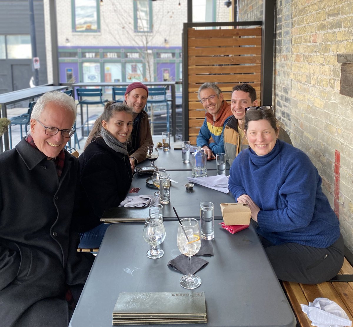 Happy hour regulars @UofUPoliScience @christinakcc @DeMicheli_David @l_gamboag (who left early).