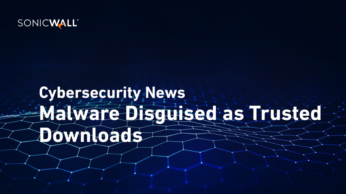 SonicWallAlerts's tweet photo. SonicAlert: New malware detected by SonicWall Capture Labs researchers. The #malware is distributed with trusted software like Advanced Port Scanner to evade detection. Find out how SonicWall Capture ATP with #RTDMI protects against this emerging threat. https://t.co/PukVivyK2j https://t.co/iXtcTCu51r