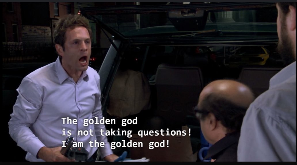 cs0mers316's tweet photo. Me watching #SexLife like ???  @alwayssunny https://t.co/DwLWEVhFIe