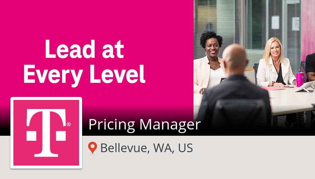 celestesear99's tweet photo. T-Mobile Careers is looking for a Pricing Manager in #Bellevue, apply now! #job https://t.co/puOKNrJjOB #BeMagenta https://t.co/WXNInVRGeu